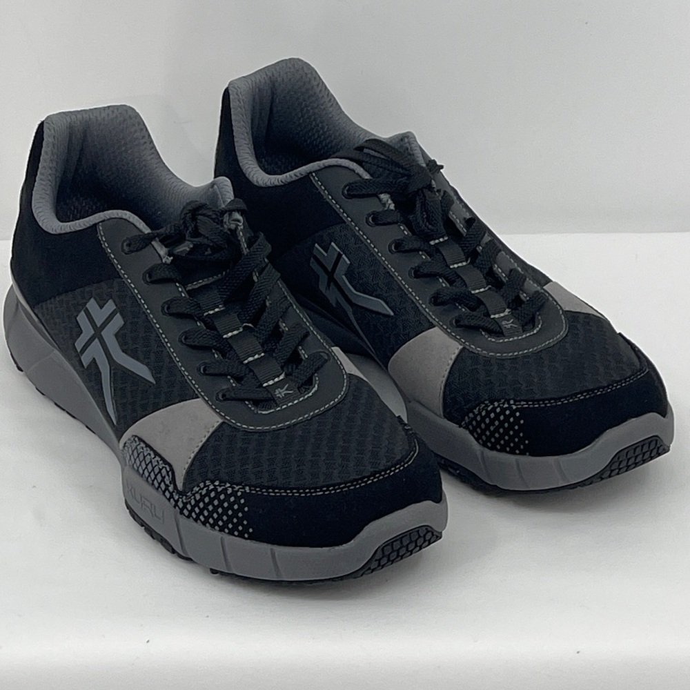 KURU Black and Gray Sneakers MENS SIZE 12 VERY GOOD CONDITION